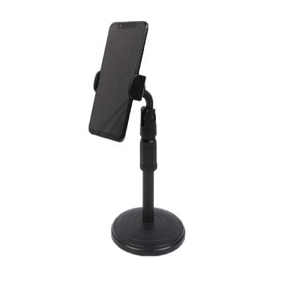 China Adjustable Angle Adjustable Table Height Stand Phone Smartphone Holder For Live Broadcasting Phone Holder Stand Compatible With Phone for sale