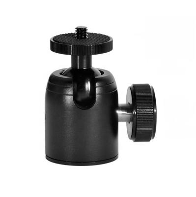 China Portable 360 ​​Degree Flexible Adjustable Rotating Swivel Mini Tripod Ball Head Q35 with 1/4 Screw Thread Base Mount with 3/8 to 1/4 Hole Adapter for Camera for sale