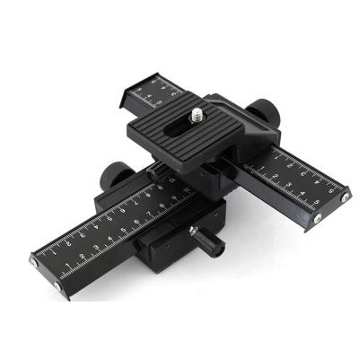 China Portable Precision 4-Way Flexible Macro Rail Slider Focus Focus Close-up Shooting for Canon Nikon, Sony, Samsung and all other DSLR and DC Camera for sale