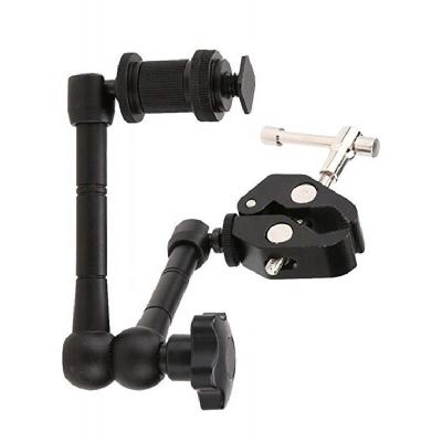 China Takenoken Camera Photography Accessories Portable Super Clamp Flexible and Adjustable Large Crab Jaw and 11 Inch Articulating Magic Arm for LCD Monitors for sale