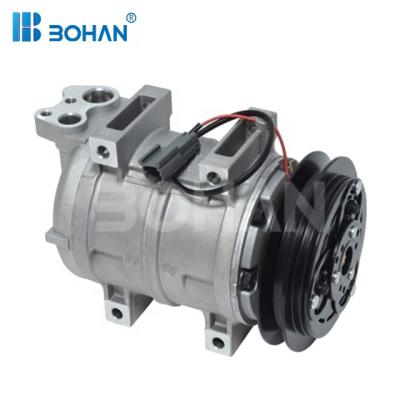 China DKS15D Auto Air Conditioning Compressor for John Deere Excavator FOR Hitachi Crane Grua BH-HV040 11 x 7.75 x 7.75cm for sale