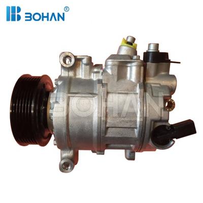 China Auto air conditioning compressor FOR VW AMAROK 447150-2590 2H0820803 BH-VW1016 11 x 7.75 x 7.75cm for sale