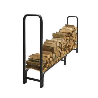 China High Quality Custom Firewood Storage Indoor Metal Circle Log Circle Firewood Storage Rack Steel Rack for sale