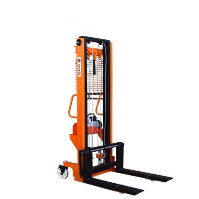 China Hotels Electric Pallet Stacker Forklift 1 Ton 1.5 Ton Lift Forklift Electric Forklift for sale