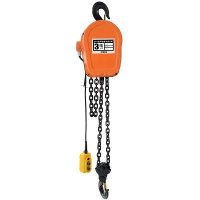 China Portable Hoist Electric Hoist 1t 2t 3t 5t 10t Lifting Electric Goods DHS Chain Hoist for sale