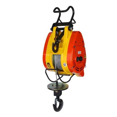 China Small Goods Micro Electric Hoist Wire Rope Electric Lifting Hoist for sale