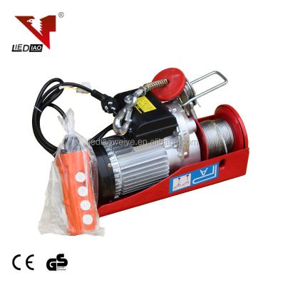 China Hoist Supply 12v Mini Electric Hoist 100kg, 200kg, Crane Goods China Price for sale