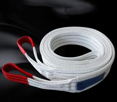 China Building Material Shops Industrial Hoisting Belt Hoist 10t/5 Belt Hoisting Webbing Flat Sling for sale