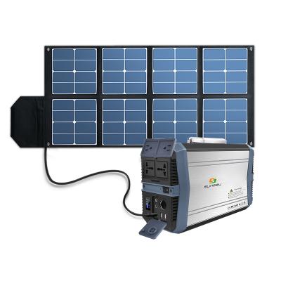 China 12v 500w Family Generator Outdoor Camping Customized Solar Portable Inverter Station for sale