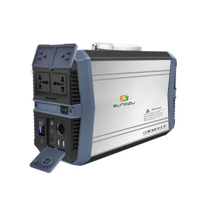 China Customized LED Display 12v 500w New Solar Power Generator Inverter Portable Station for sale