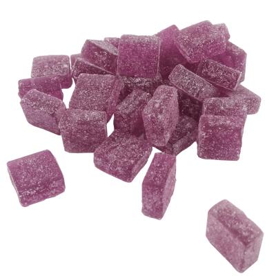 China Natural High Quality Purple Blueberry Jelly Candy Fruit Flavor Candy Bulk Sale Candy For Kids for sale