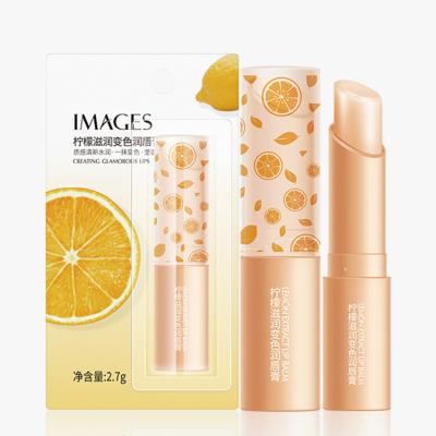 China Anti Dryness Waterproof Waterproof Continuous Care and Moisturize Natural Lip Balm Lemon Lipstick for sale