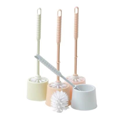 China Household 2021 Toilet Clearning Soft Durable Plastic TPR For Modern Bathroom Cleaning Brush Toilet Brush for sale