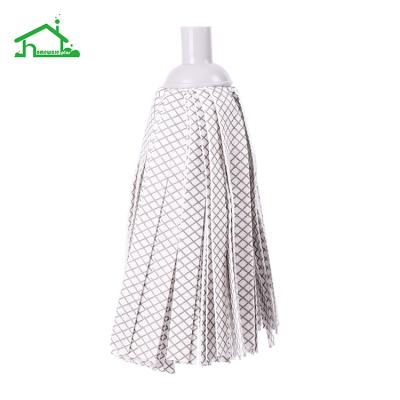 China Sustainable High Quality Plastic Non Woven Screw Head Tape Mop Head for sale