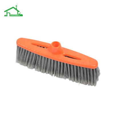 China Home Decelling Broom Maker In Low Price China Plastic Brushes Garden Grass Floor Cleaning Soft Magic Brooms Brush for sale