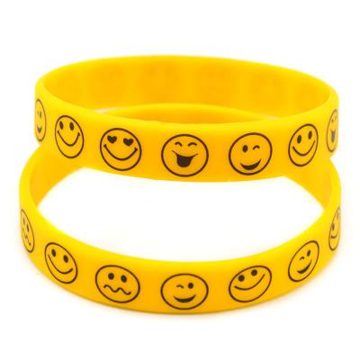 China For Promotion Custom Own Logo Silicone Wristband Design Sport Basketball Star Printing Wristband for sale