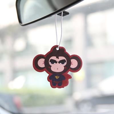 China For Promotion Professional Custom New Mini Car Scents Air Freshener Absorbent Cotton Paper Car Air Freshener for sale