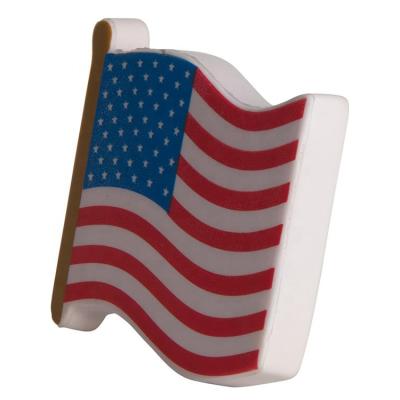 China Promotional Promotional Toy Customized American National Flag Shape PU Stress Ball Anti-Stress PU Stress for sale