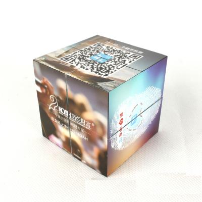 China Cartoon Toy OEM Hot Selling Custom Kids Toys Magnet Block Educational Folding Magic Cube Puzzle for sale