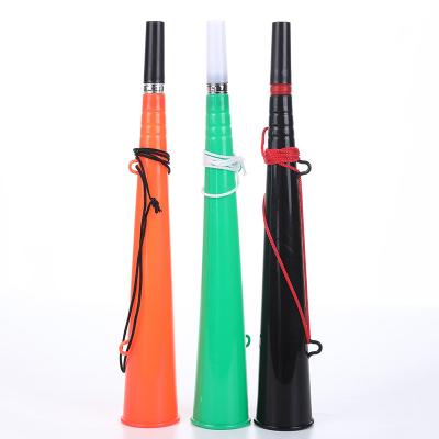 China Plastic Cheering Loud Sound Maker Fans Horn Stadium Horn Sports Event Props Soccer Fan Whistle Horn Football Cheering Horn For Sports Games for sale