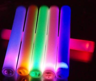 China For Promotion Customized Logo Printed LED Glow Foam Glow Stick Cheering Stick&Cheering Foam Led Cheering Stick&Sponge Stick for sale