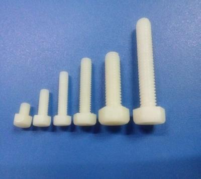 China Din933 Hexagonal Head Nylon HEX Screw for sale