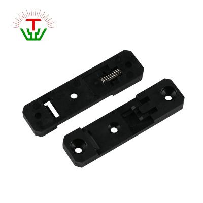 China Plastic Din Rail Rail Rack Clip Standard 20 Mm Width RB-233 Black for sale