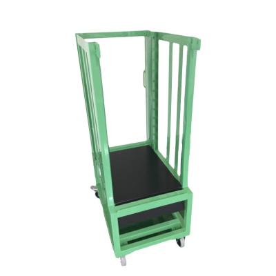 China Custom 4 Wheel Industry Storage Shift Logistic Cart for sale