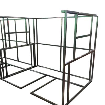 China Workshop Metal Storage Organic Floor Steel Frame for sale