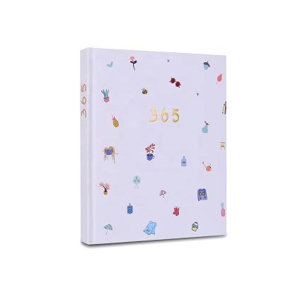 China 365 Day Student Drawing Notebook Thick Blank Page Creative Custom Printing Photo Album Logo Paper Hardcover Journal Guestbook Hardcover Book for sale