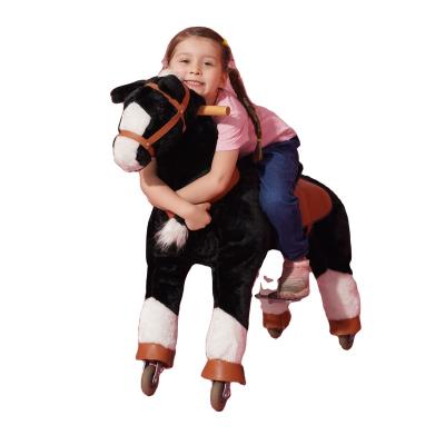 China 2022 Ride On Ride On Toy Ponyfunny Sale Plush Riding Horse Toy New Style Riding Horse Ride On Toy Scooter Baby Walker for sale