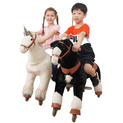 China Ride On Toy Ponyfunny Kids Ride On Toys Raise With Me Scooter Unicorn Riding Unicorn Pony Horse Cycle for sale