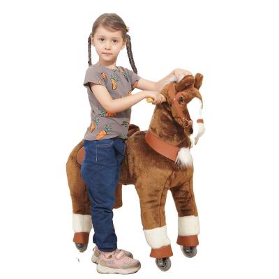 China Ride on Toy Ponyfunny ride on plush toys ride the toy pony horse my life horse newcomer style scooter riding horse for sale