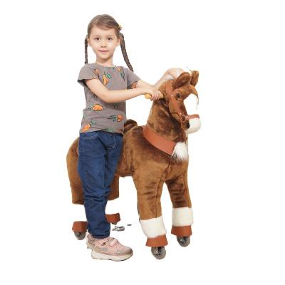 China Ride On Toy Ponyfunny Newcomer Style Ride The Horse Riding Hobby Horse Or Toy Pony Scooter Christmas Gift for sale