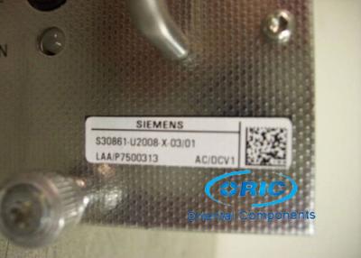 China Estación base de Siemens de la TARJETA del RECTIFICADOR AC/DCV1 de S30861-U2008-X Siemens en venta