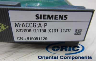 China Telecommunications Siemens EWSD Products Telecom Parts S32006-Q1158-X101-11/01 for sale