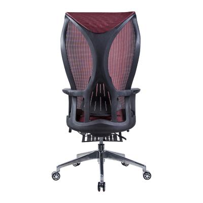 China Adjustable modern furniture manufacturer luxury ergonomic executive chair pp(height) mesh back chair office reception chair for sale