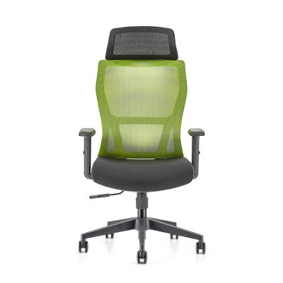 China High Back Office Mesh Office Chair Lumbar Support Chair Furniture High Quality Adjustable Swivel Chair New Design for sale