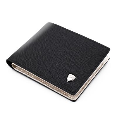 China Brown Vertical Gentlemen's Wallet Pocket Card Wallet Leather Wallet Leisure Style Thin Men's Coin Wallet for sale