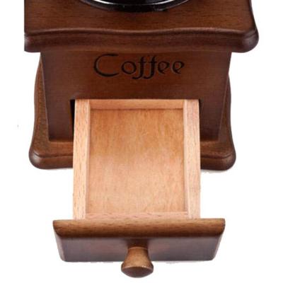 China Car Amazon Top Sell Coffee Machine Wood Based Manual Grinder for sale