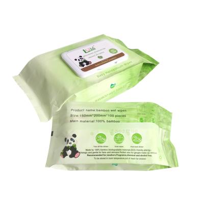 China Hypoallergenic Organic Cleansing Make Up Removing Private Label Facial Detergent Makeup Remover Wet Wipes Prepare Removal Wipes for sale