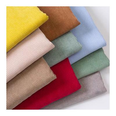 China Good Quality 8w Corduroy 98% Cotton 2% Woven Stretch Corduroy Antistatic Promotional Fabric for sale