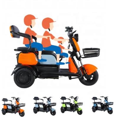 China Adult Electric Tricycle Motorized Cargo Electric Bicycle Three Wheel Electric Scooter Bike 3 Wheel Electric Motorcycle 48V Open for sale