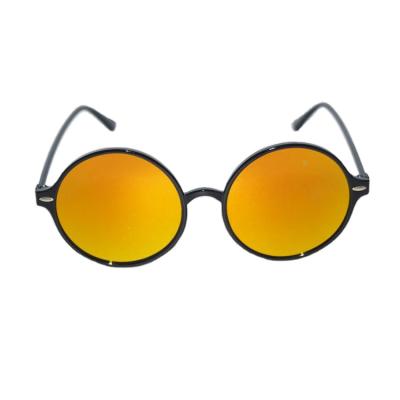 China Fashion Sunglasses Wholesale Oversized Lens Plastic Men's Round Sunglasses for sale