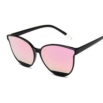 China Classic Sunglasses Female Oculos De Sol Feminino UV400 Vintage Metal Mirror Women Cat Eye New Fashion Sunglasses for sale