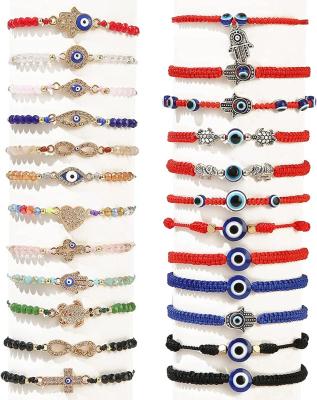 China CLASSIC 36Pcs Bracelets Set Jewelry For Women Girls Mexican String Knot Bracelet Package for sale