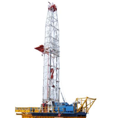 China energy & API Standard Oil Field Oil Mining and Well Bored Gas Hole Skid Mounted 7000m Skid-mounted Drilling Rig for sale