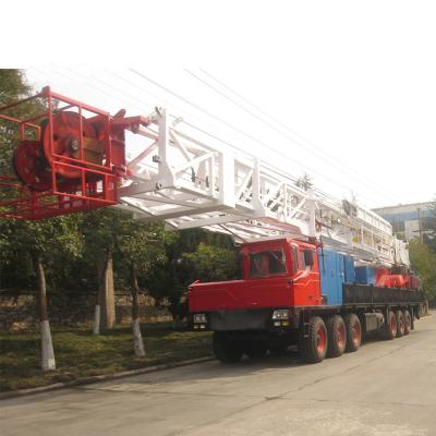 China energy & RG Petro API Standard Oil Field Truck-Mounted Drilling Rig and Workover XJ120 Rig for sale