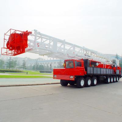 China energy & Smart Mining RG Petro Intelligentized Truck-Mounted Automation Drilling Rig And Workover Rig XJ180 for sale