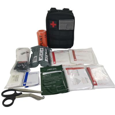 China For survival first aid kit for emergency survival situations, pocket for car, camping, hiking, travel, sports, pets, hunting, home for sale